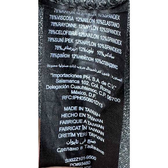 Bebe One Shoulder Bandage Dress Metallic Gray Bodycon Party Cocktail Y2K Size M - Picture 7 of 11